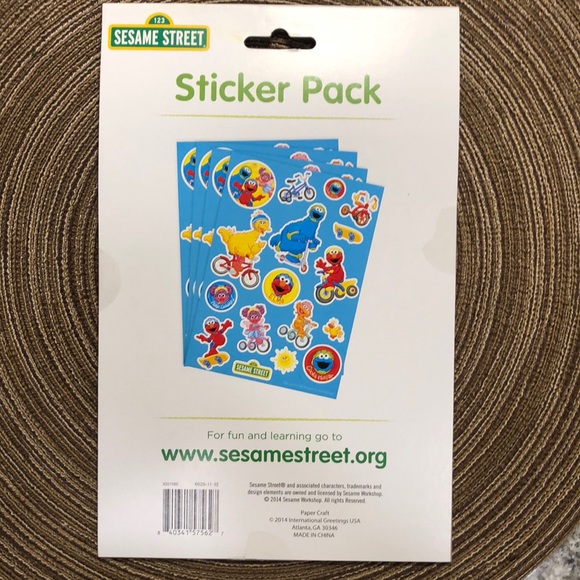Sesame Street Sticker Pack - Picture 2 of 2